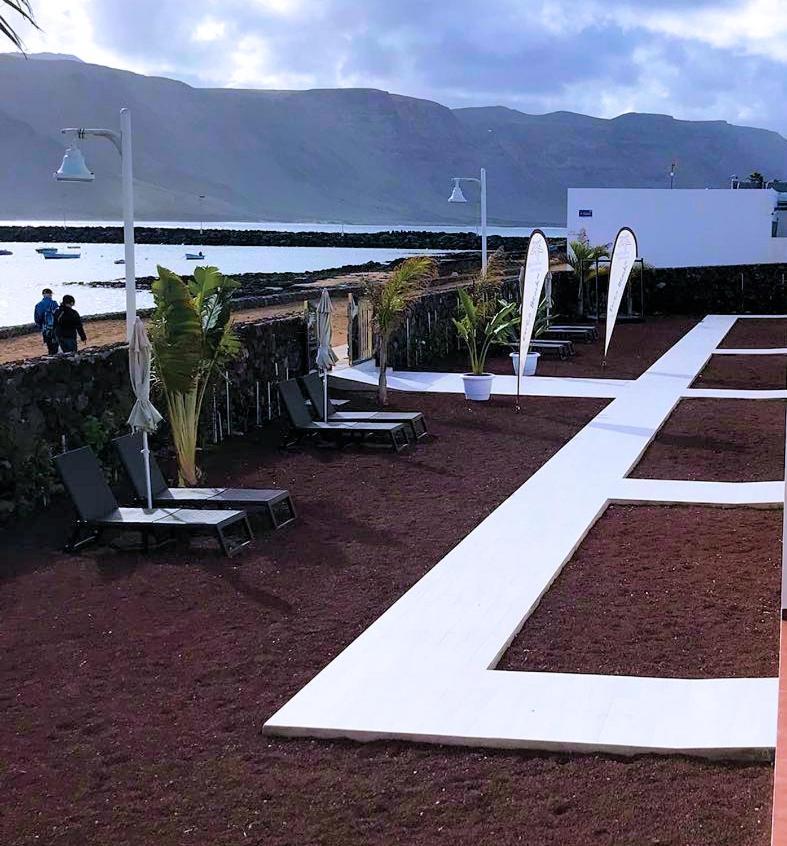 La Graciosa Camelia Beach Vistas Mar Caleta de Sebo Ngoại thất bức ảnh