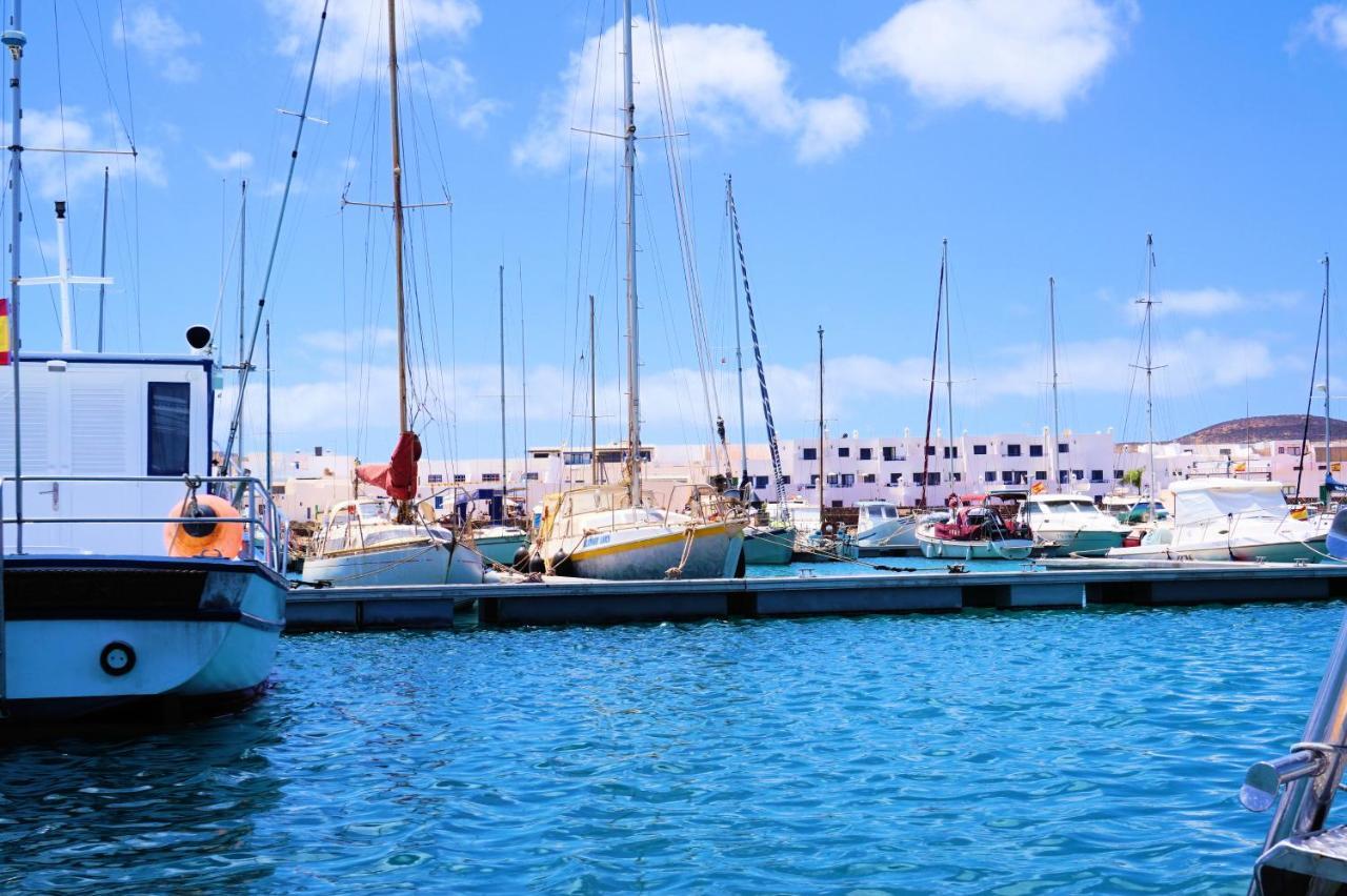 La Graciosa Camelia Beach Vistas Mar Caleta de Sebo Ngoại thất bức ảnh