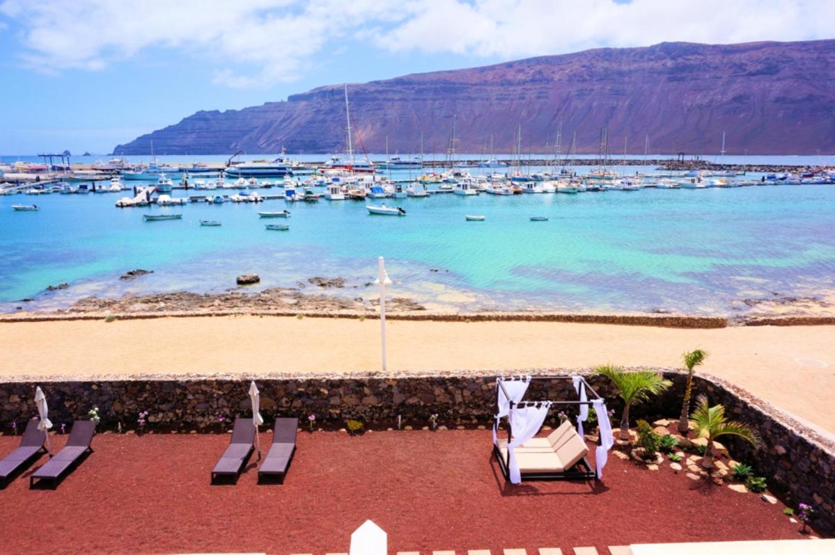 La Graciosa Camelia Beach Vistas Mar Caleta de Sebo Ngoại thất bức ảnh